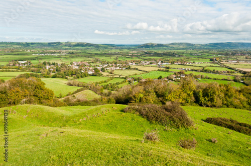 View from Brent knoll  Somerset