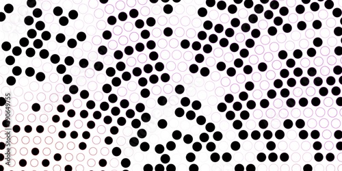 Dark Pink, Yellow vector texture with disks.