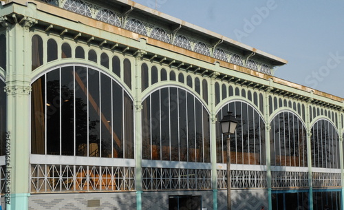 Ville de Nogent-sur-Marne, le Pavillon Baltard, rescapé des 12 pavillons des Halles de Paris, Monument Historique en 1982, département du Val de Marne, France photo