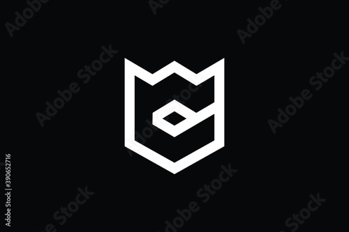 CM logo letter design on luxury background. MC logo monogram initials letter concept. CM icon logo design. MC elegant and Professional letter icon design on black background. M C CM MC