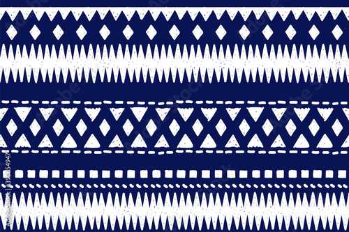 Tribal pattern. Ethnic geometric seamless background, boho motif, maya, aztec line vector illustration. mexican print texture