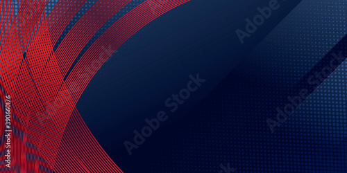 Modern red blue abstract background with stylish line square suit for presentation design 