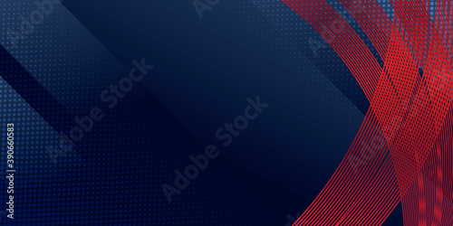 Abstract red blue background 