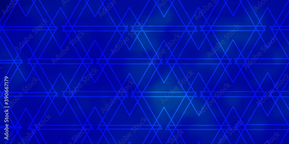 Dark BLUE vector backdrop with lines, triangles. Dark BLUE vector backdrop with lines, triangles.