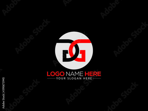 Letter GG G G Logo Icon, gg Logo Image Vector
