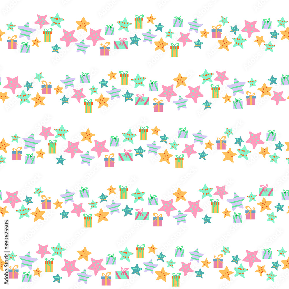 vector seamless pattern with owls and christmas motives. festive patterns for decorating children's clothing and rooms. Patterns for textiles and packaging Scandinavian style vector seamless pattern with owls and christmas motives. festive patterns for decorating children's clothing and rooms. Patterns for textiles and packaging Scandinavian style