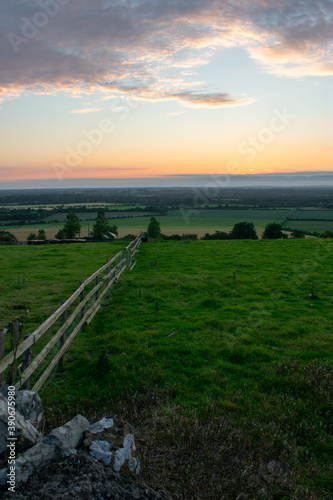 Sunset Across Landscape  Ireland