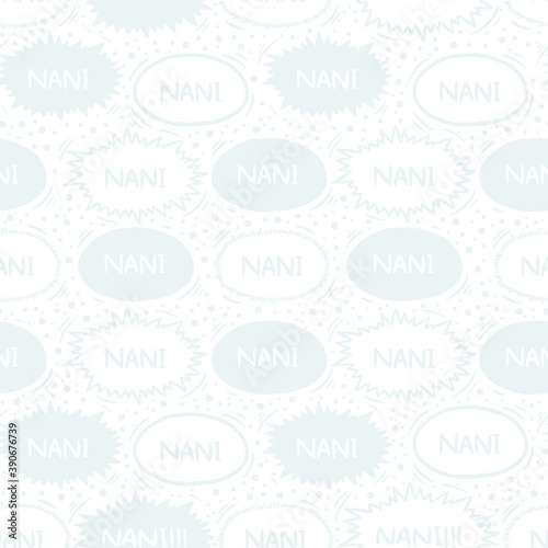 Nani Explosion Seamless Surface Pattern Design 