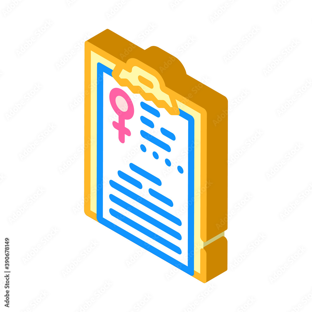 medical card isometric icon vector illustration sign medical card isometric icon vector illustration sign