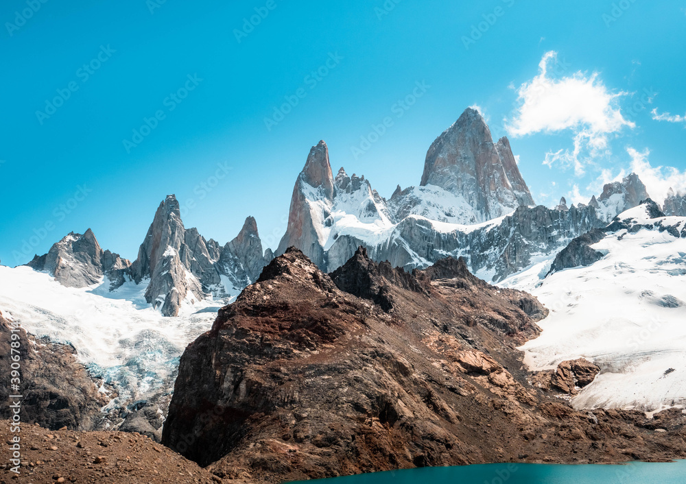 Obraz premium landscape in the himalayas