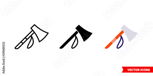Tomahawk icon of 3 types color, black and white, outline. Isolated vector sign symbol. Free Download Tomahawk icon of 3 types color, black and white, outline. Isolated vector sign symbol. - GFXLoad