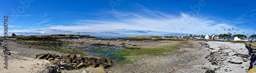 Panorama du littoral à Melon, Porspoder, Gr34, Finistère, Bretagne, France
 photo