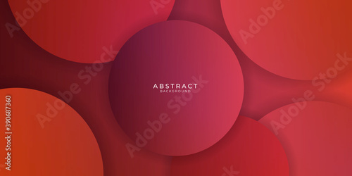 Blurred circle backgrounds with modern abstract blurred color gradient patterns. Smooth templates collection for brochures, posters, banners, flyers and cards. Vector illustration.