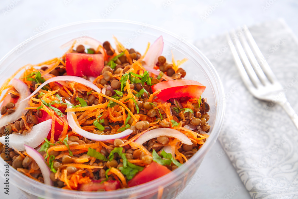 Fresh Salad Vegetables
