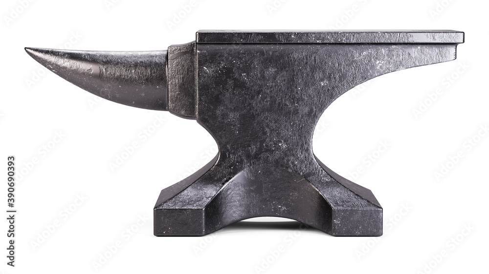 Foto Old black anvil