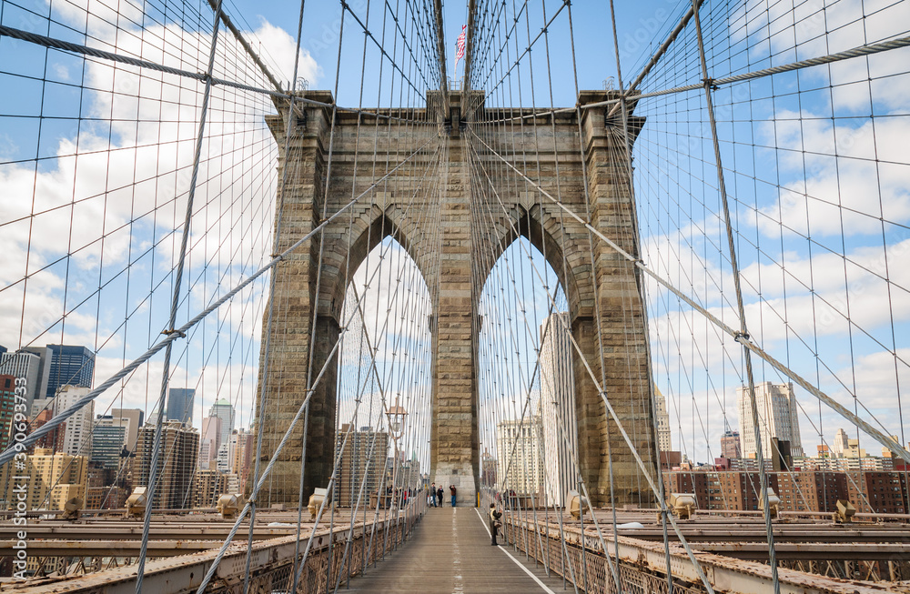 Naklejka premium Brooklyn Bridge