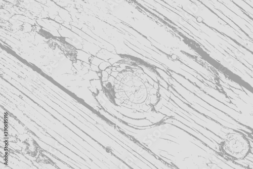 Rough vintage dirty white reclaimed wood surface with aged plank boards lined up. Wooden planks on a wall or floor with grain and texture. 
