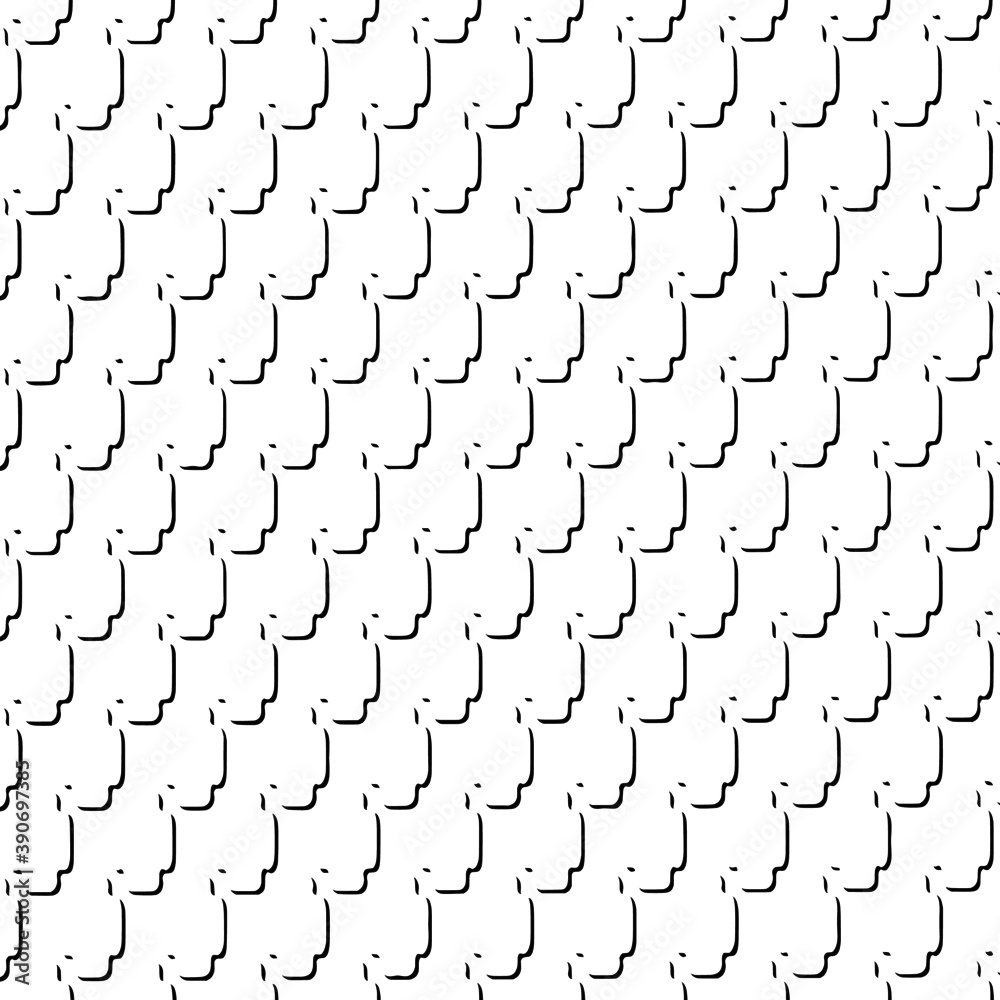 overlapping white pieces pattern background. overlapping white pieces pattern background.