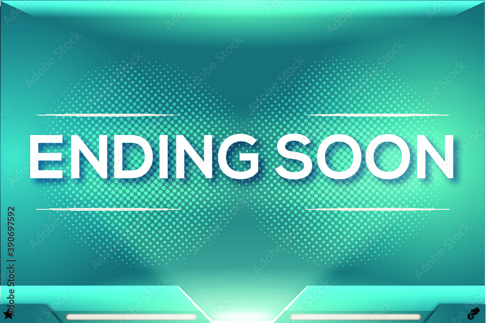 Twitch Overlay -Twitch Ending Screen Stock Vector | Adobe Stock