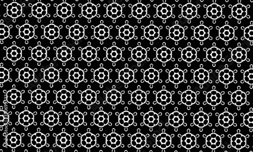 dark circular elements pattern.