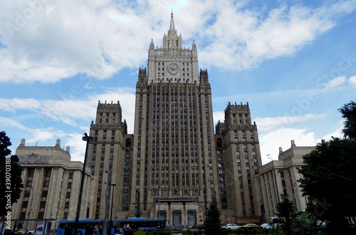 Moscow, Russia, Ministry of foreign Affairs building