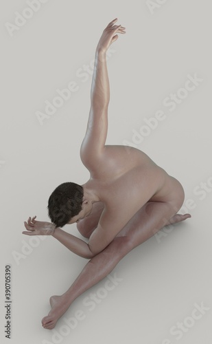 Dancer pose, ballet
