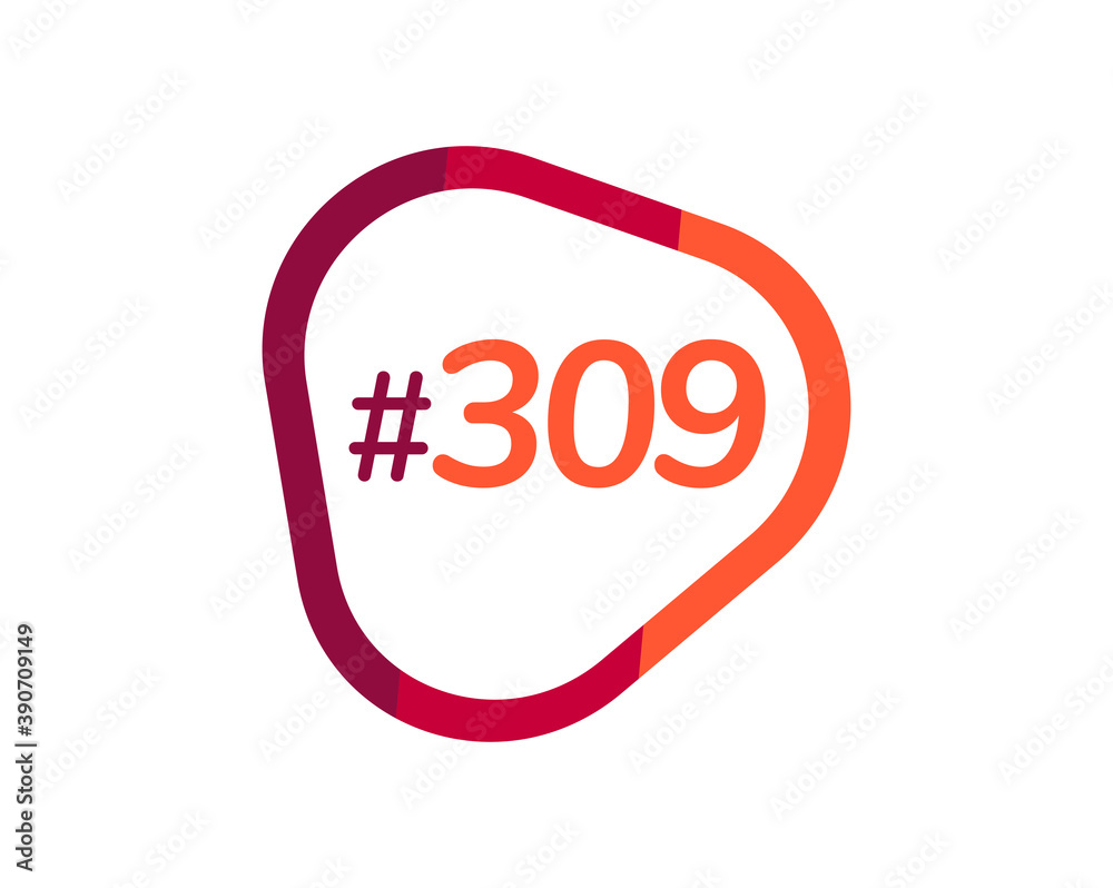 Number 309 image design, 309 logos Number 309 image design, 309 logos