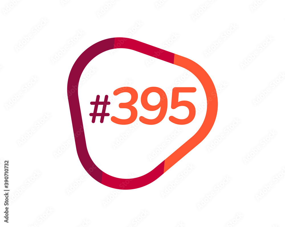 Number 395 image design, 395 logos Number 395 image design, 395 logos