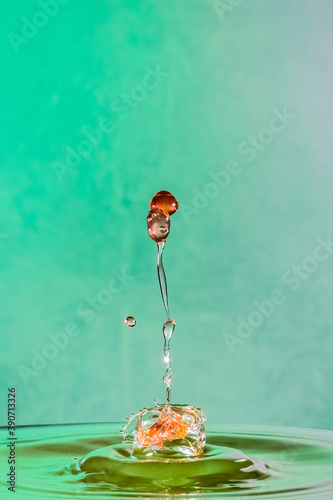 Crown and Drop - another image in my Water Drop Art series.