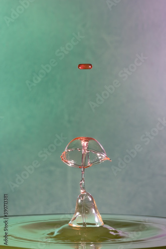 Bubble and Umbrella - another image in my Water Drop Art series.