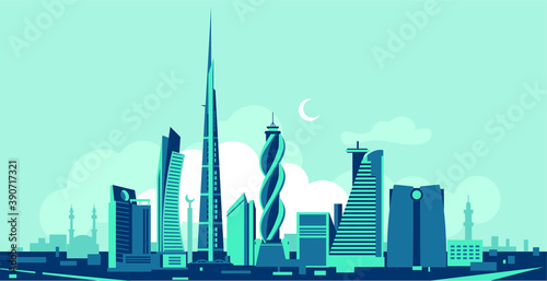 Jeddah Saudi Arabia skyline