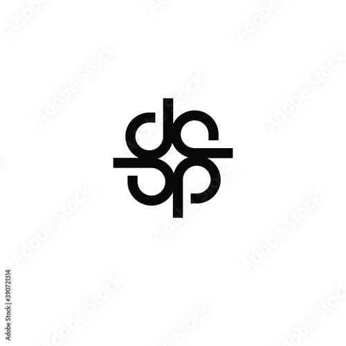 DP letter logo vector design
