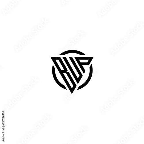 Initial letter BUP triangle monogram simple modern clean vector logo Free Download Initial letter BUP triangle monogram simple modern clean vector logo - GFXLoad