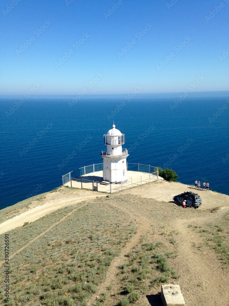 Abandoned Crimean lighthouse