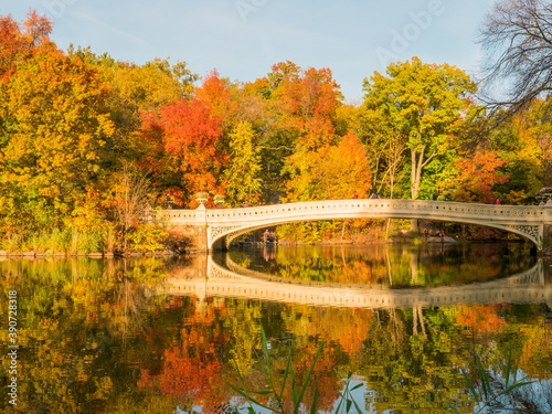 Bow Bridge in Autumn (Central Park, NYC)
