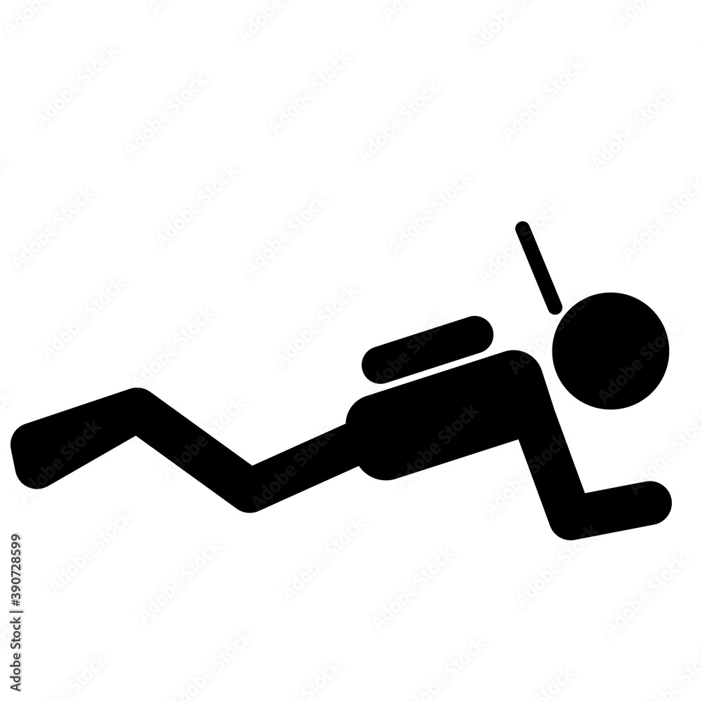 Athlete silhouette symbol on isolated background. Sport icon Athlete silhouette symbol on isolated background. Sport icon