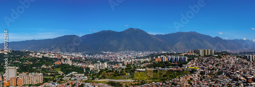 Panoramic view of Caracas, Venezuela