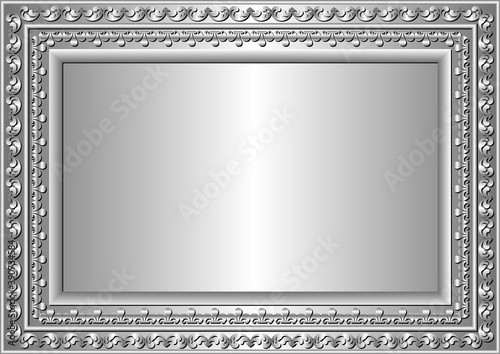 silver frame