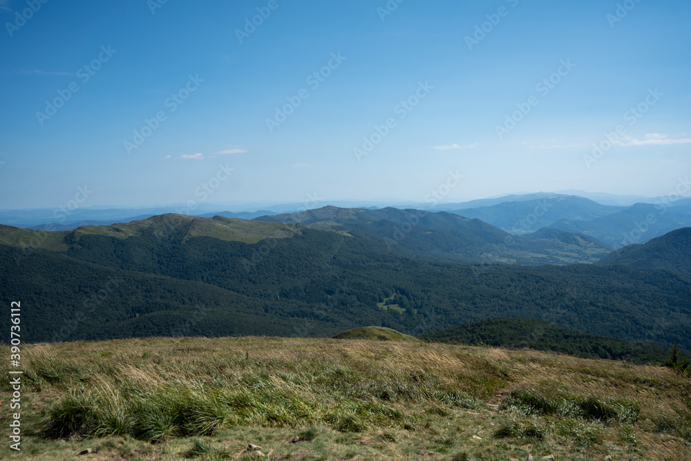 bieszczady przepiękny widok góry, koniec świata, natura raj na ziemi bieszczady przepiękny widok góry, koniec świata, natura raj na ziemi