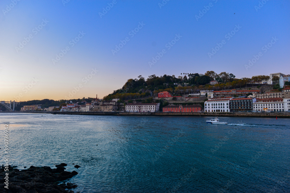 Sonnenuntergang in Porto