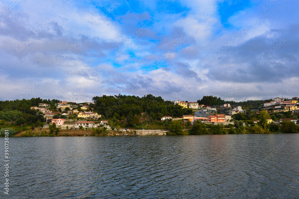 Der Duero im Distrikt Porto, Portugal