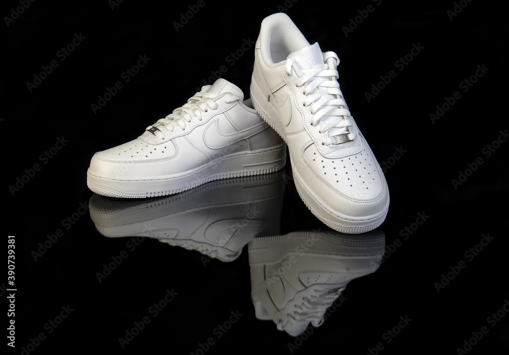 Nike Air Force One shoes Stock Photo | Adobe Stock