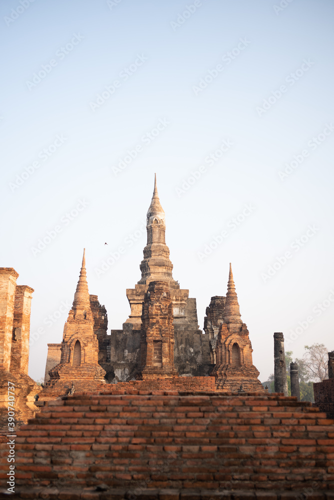 The Sukhothai Kingdom: สุโขทัย, was an early kingdom in the area around the city Sukhothai, in north central Thailand. The Kingdom existed from existed from 1238 until 1438. UNESCO World Heritage Site