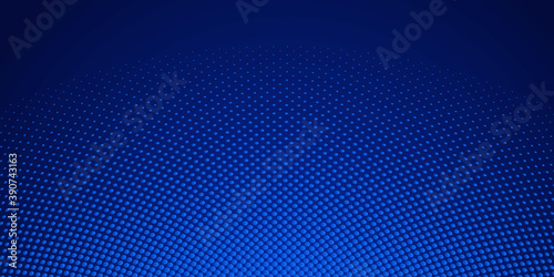 Blue halftone background