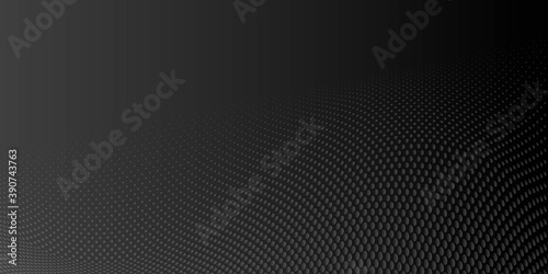 Dark deep black dynamic abstract vector background with diagonal lines. Modern creative halftone premium gradient. 3d cover of business presentation banner for sale event night party. Soft shadow dots