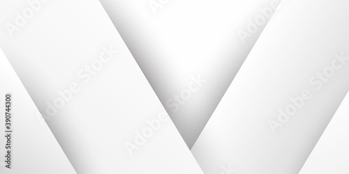 Abstract simple grey white 3D hi-tech polygonal corporate background 