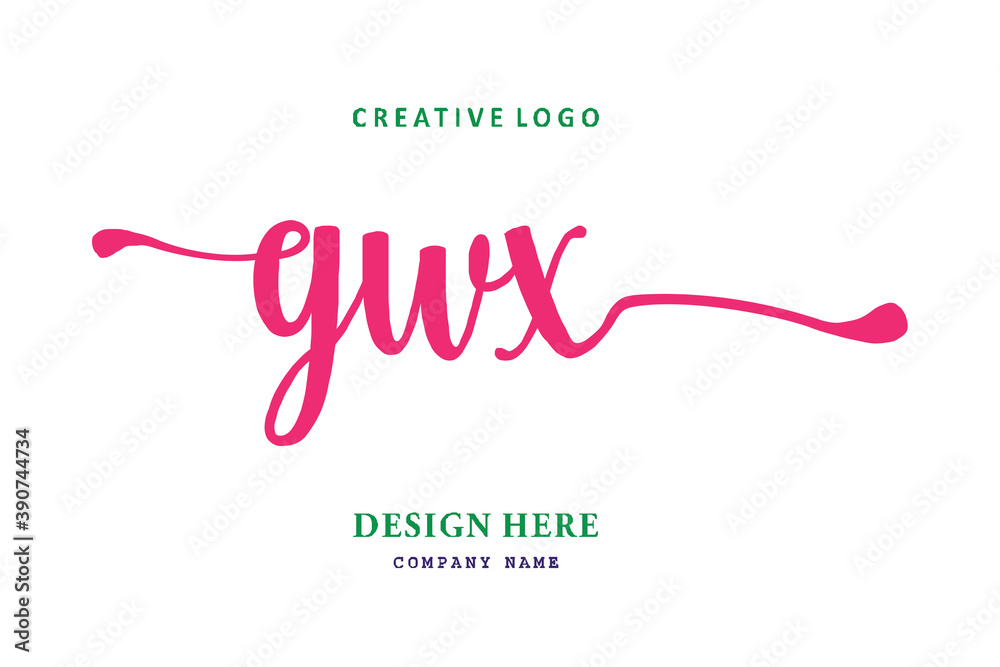 GWX lettering logo is simple, easy to understand and authoritative GWX lettering logo is simple, easy to understand and authoritative