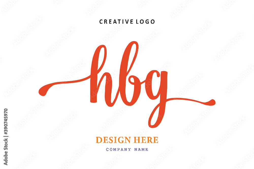 HBG lettering logo is simple, easy to understand and authoritative HBG lettering logo is simple, easy to understand and authoritative