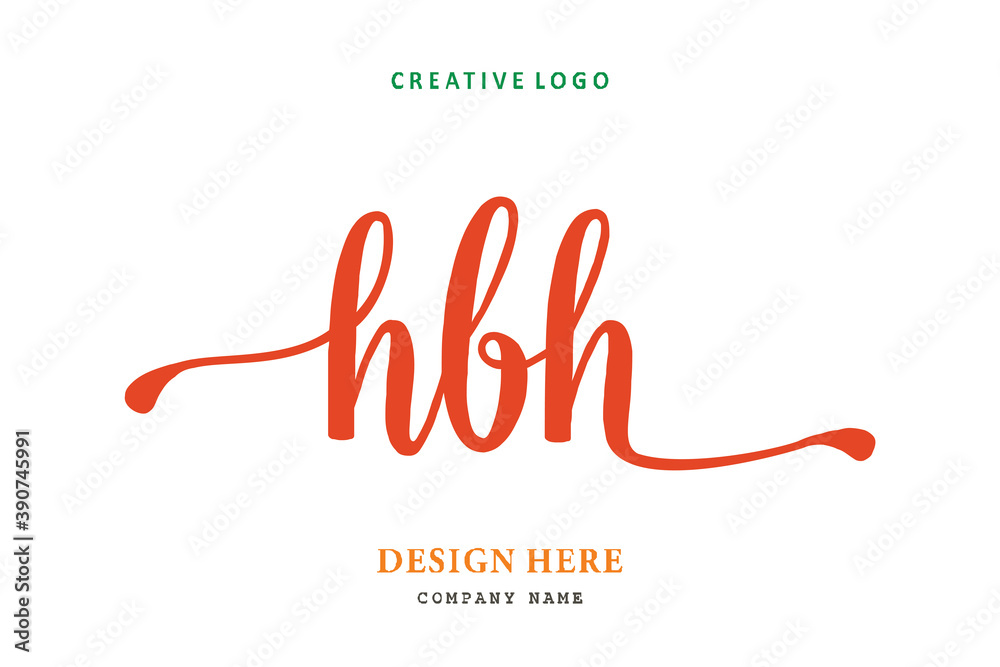 HBH lettering logo is simple, easy to understand and authoritative HBH lettering logo is simple, easy to understand and authoritative
