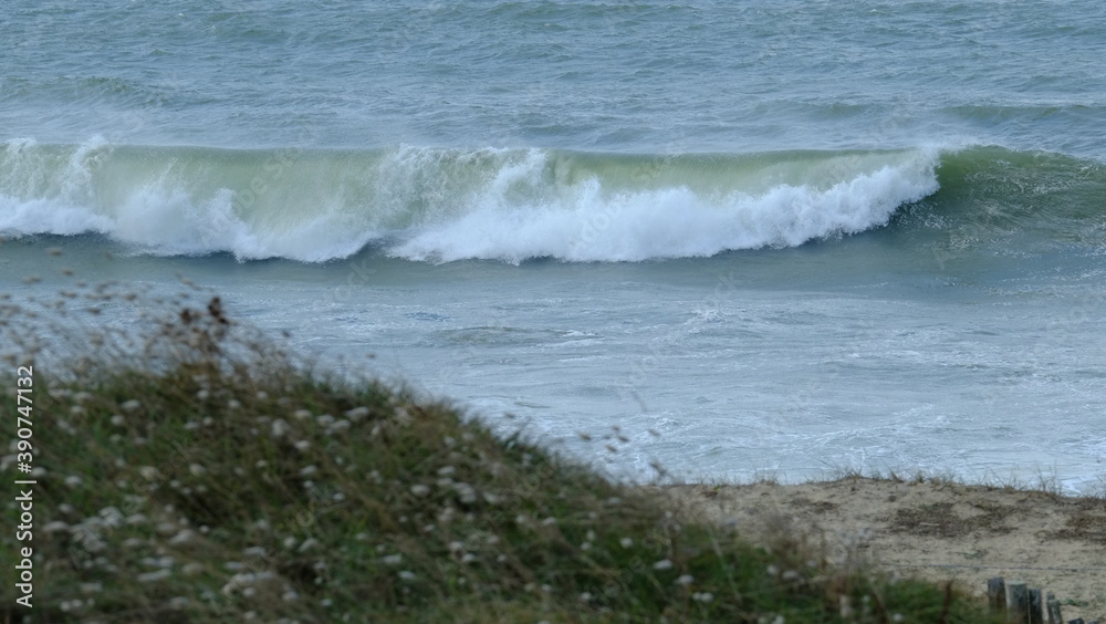 A wave on the A wave on the
